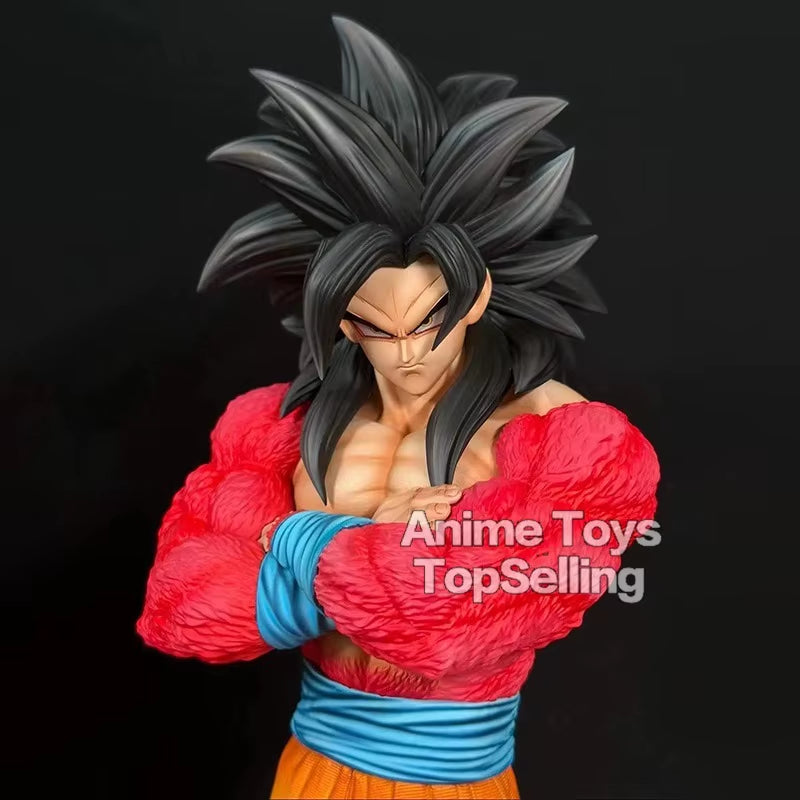 Anime Dragon Ball Figure Super Saiyan 4 Son Goku Statue PVC Collection Model Toys Gifts
