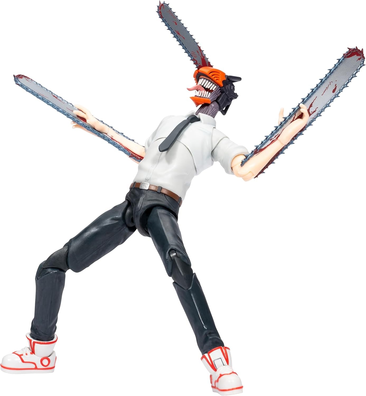 Chainsaw Man - 6.5-Inch Figure with Alternate Head and Arms plus Swappable Mouthpiece