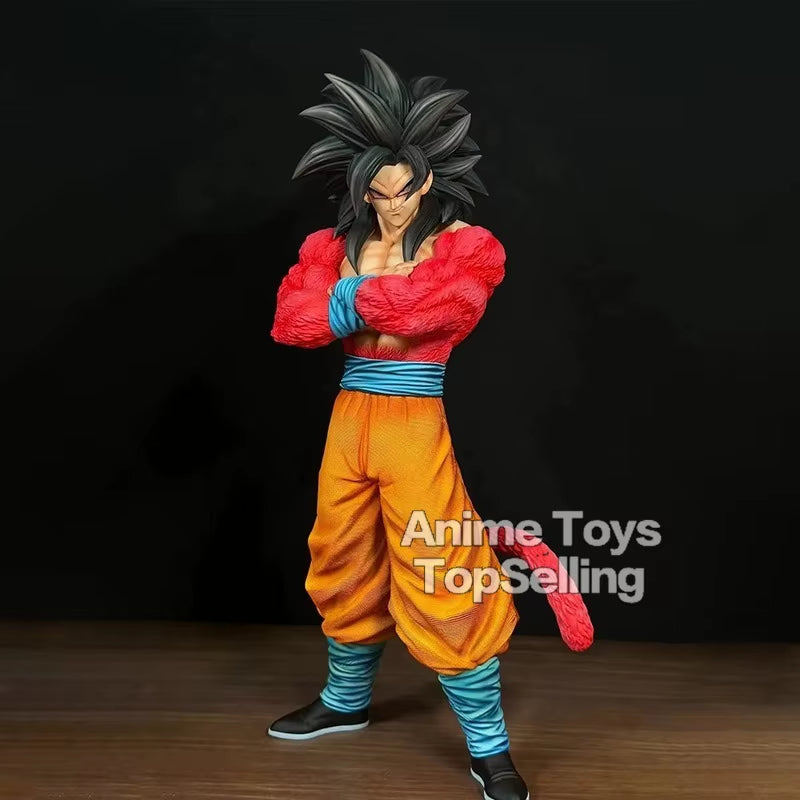 Anime Dragon Ball Figure Super Saiyan 4 Son Goku Statue PVC Collection Model Toys Gifts