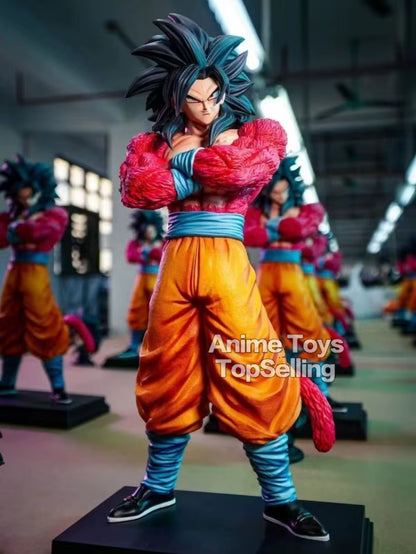 Anime Dragon Ball Figure Super Saiyan 4 Son Goku Statue PVC Collection Model Toys Gifts