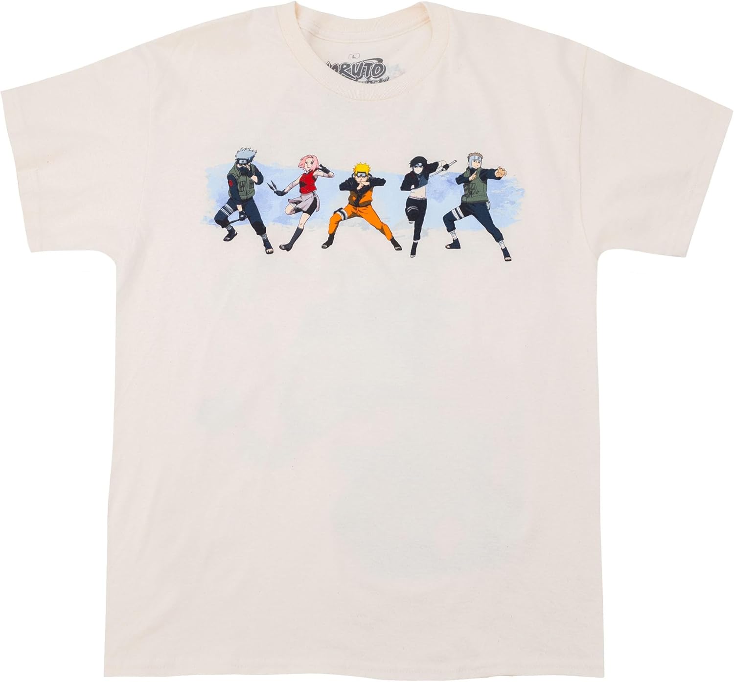 Naruto Shippuden Anime Collection Men'S Graphic T-Shirt Officially Licensed