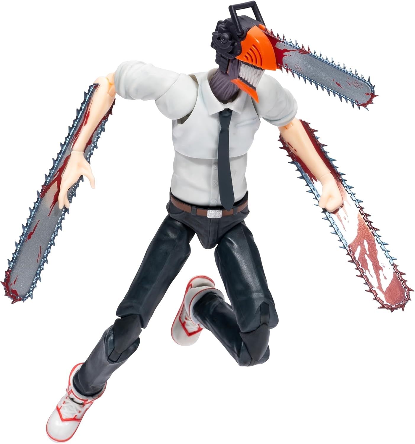 Chainsaw Man - 6.5-Inch Figure with Alternate Head and Arms plus Swappable Mouthpiece