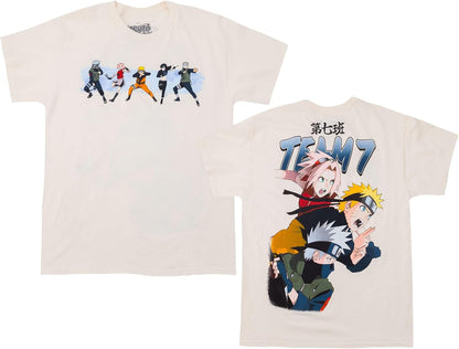 Naruto Shippuden Anime Collection Men'S Graphic T-Shirt Officially Licensed