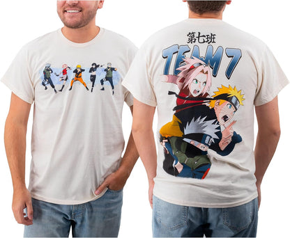 Naruto Shippuden Anime Collection Men'S Graphic T-Shirt Officially Licensed