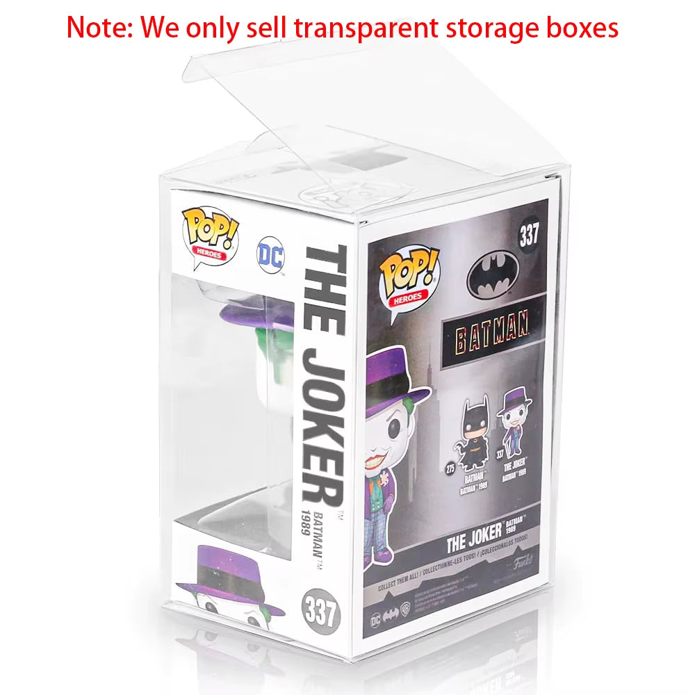 Protectors Case for Funko- 4" Inch Pop Figures,Crystal Clear Protectors,Heavy Duty Display Box W/ Protective Film & Locking Tab