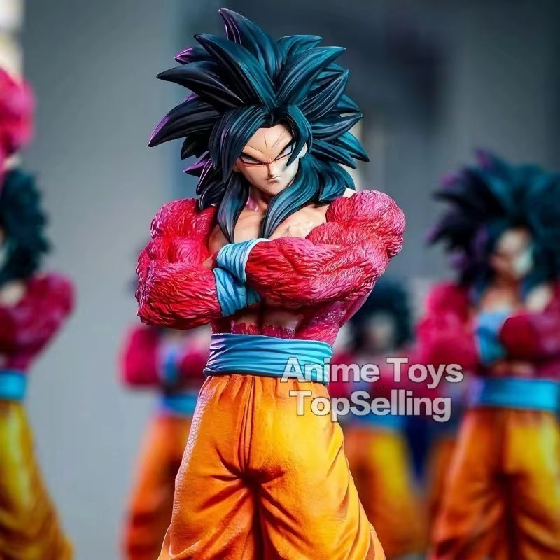 Anime Dragon Ball Figure Super Saiyan 4 Son Goku Statue PVC Collection Model Toys Gifts